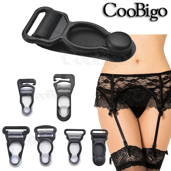Sexy Lingerie Suspender Hosiery Clips Silk Stocking Clips Lace High Waist  Garter Belt Sewing Craft