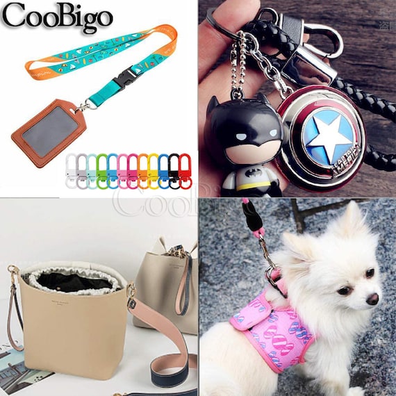 Metal Snap Hook Swivel Lobster Clasp for DIY Key Ring Key Chain