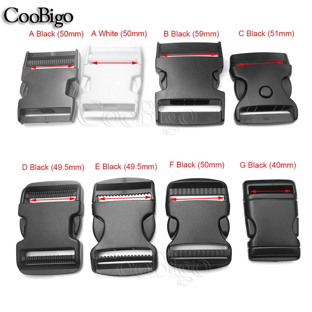 Buy Wholesale China Side Release Buckle Plastic Clip Tri-glide