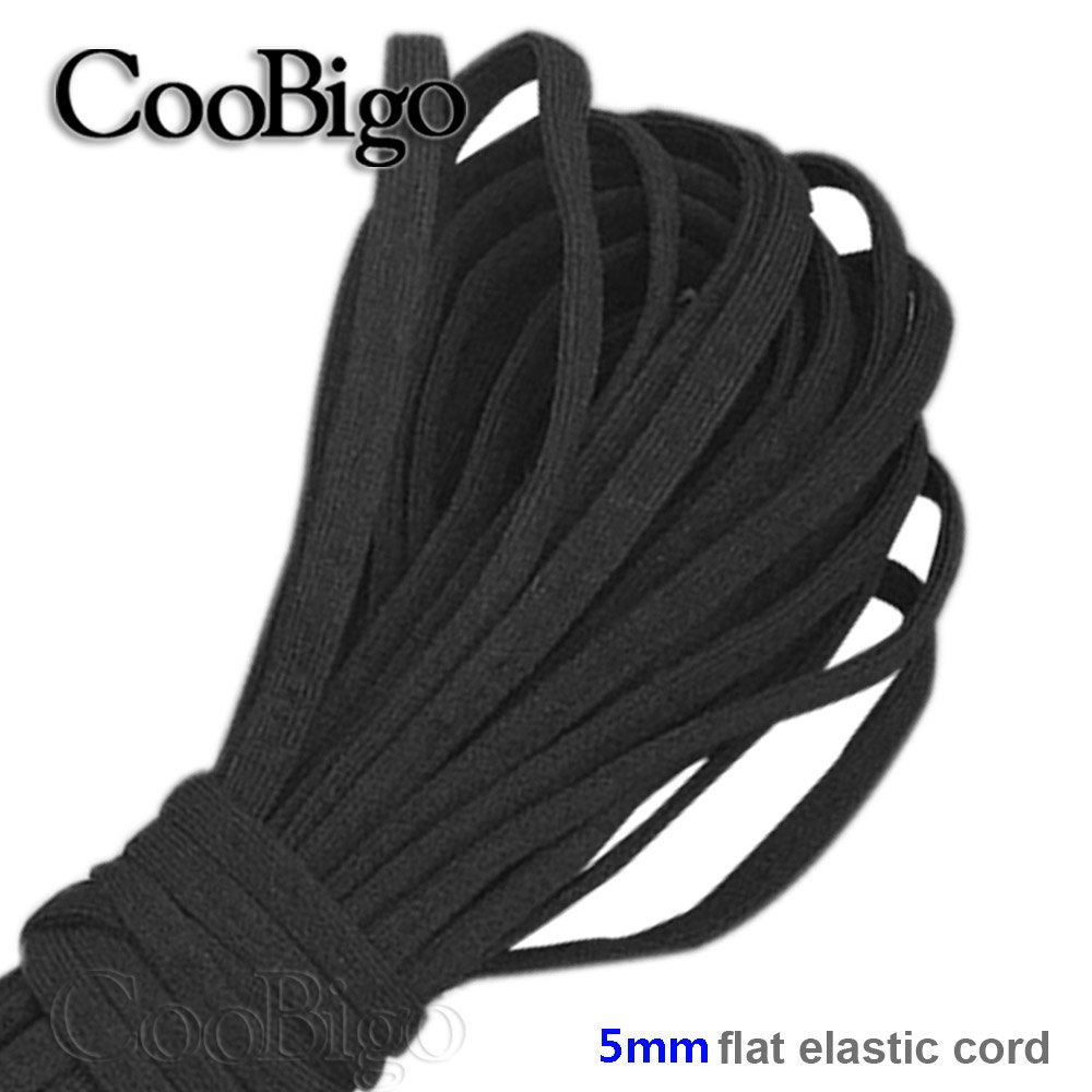 3mm - 5mm Elastic Cord Band Earloop Hanging Rope for DIY Face Mask ...