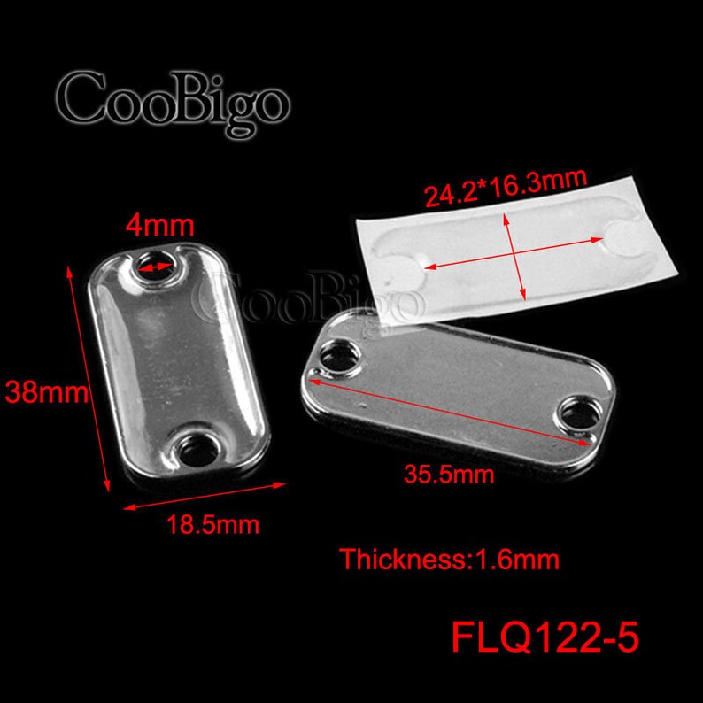 Blank Shoelace Charms With Clear Epoxy Stickers DIY Paracord Etsy