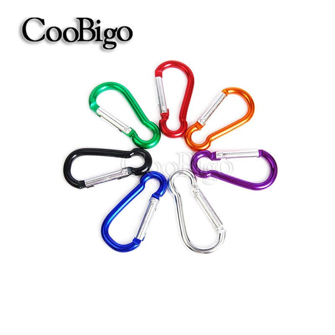 18 Stück Kompass Schlüsselanhänger - Bunte Mini Kompasse Mit Karabiner Für Outdoor