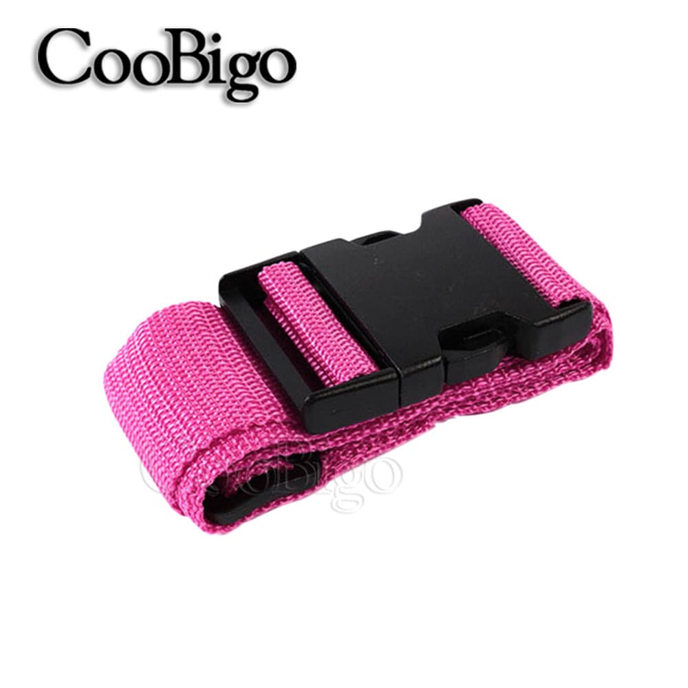 2 Pack Suitcase Belts, Adjustable Luggage Straps, Bright Colors Travel Packing Straps With Quick Release Buckle Rainbow