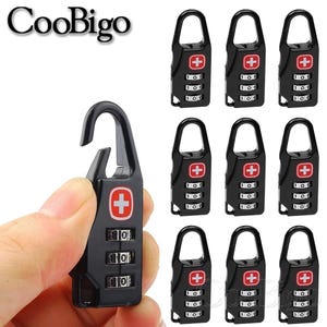Luggage Case Resettable Combination Padlock Password Lock Secret Safe Code for Outdoor Suitcase Backpack Lockers #S0013