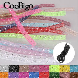 8mm Stripe Tubular Crin Horsehair Braid Tube Stretch Tubing for Cyberlox Hair Woven DIY Sewing Craft