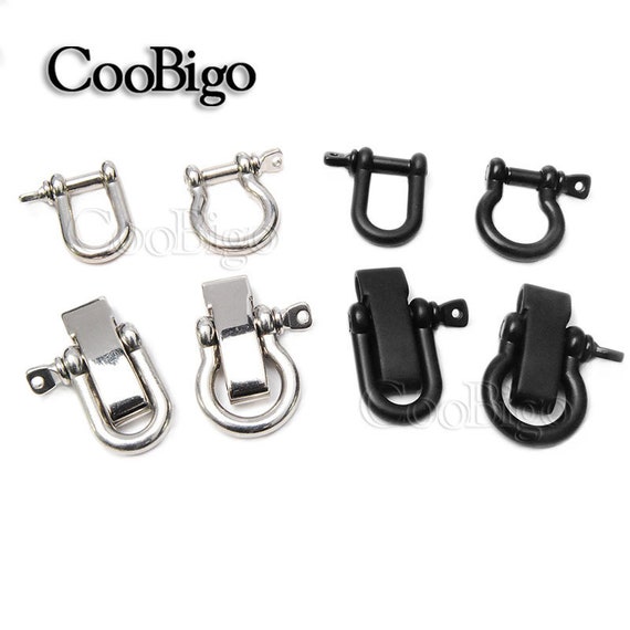 Adjustable shackle buckle for paracord deals