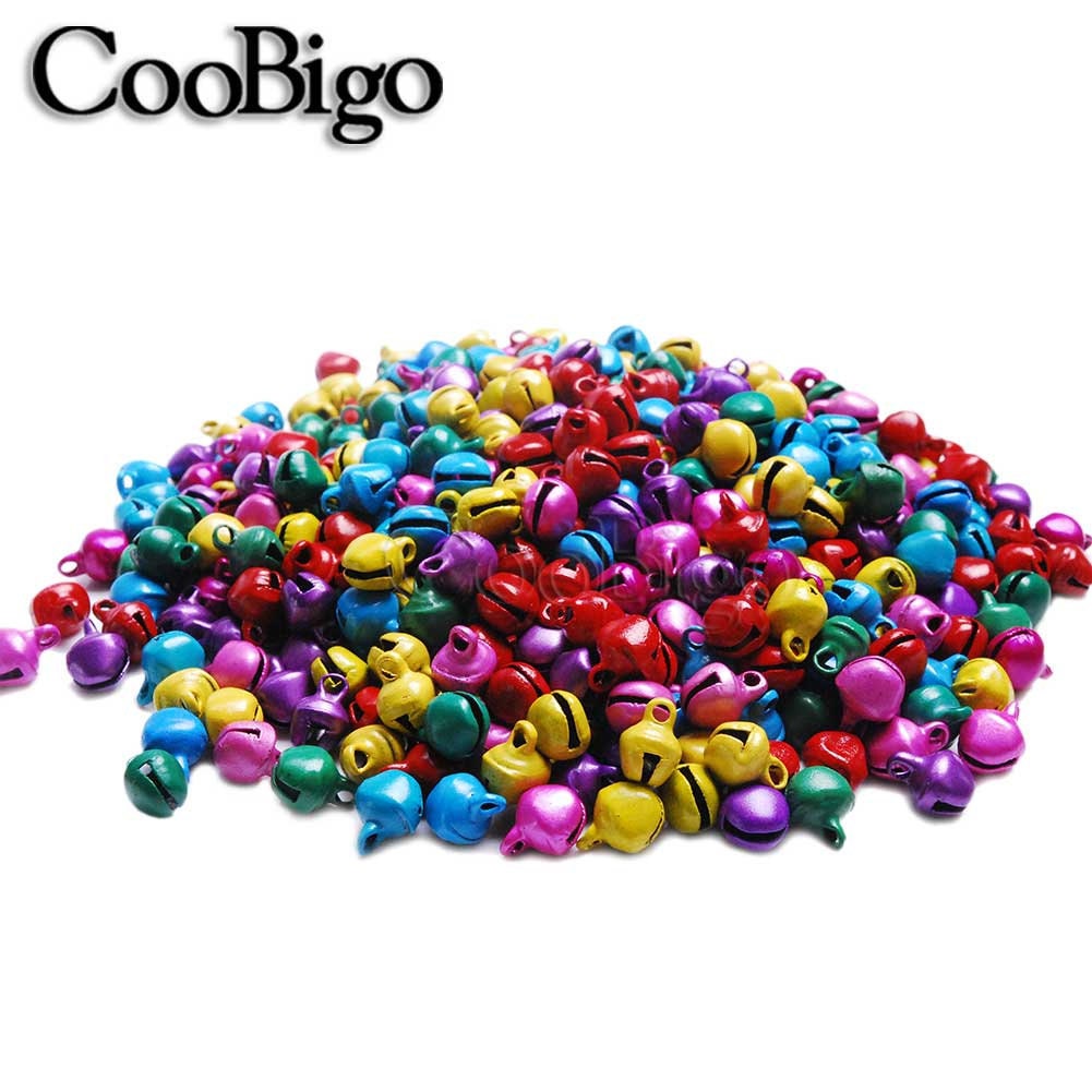 Jingle Bells, 10mm 120pcs Small Bells for Crafts DIY Christmas