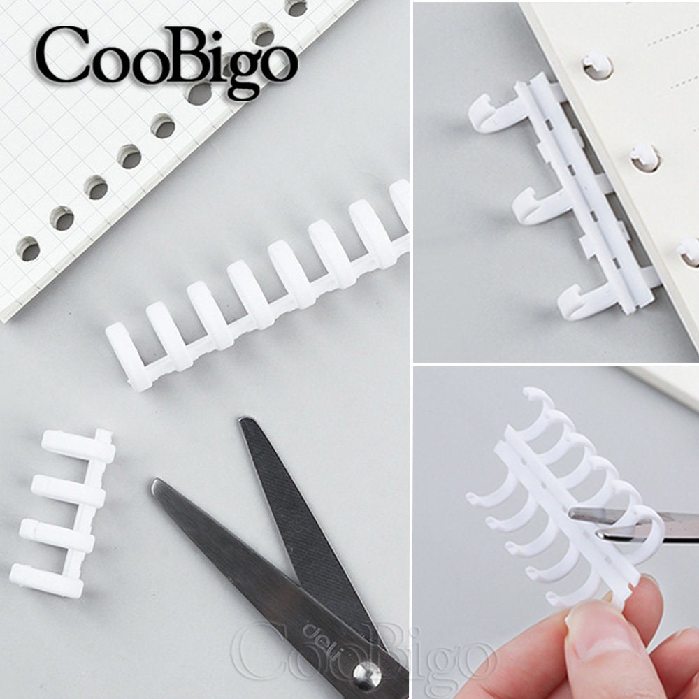 30 Holes Looseleaf Paper A4 Plastic Binding Spiral Rings Etsy