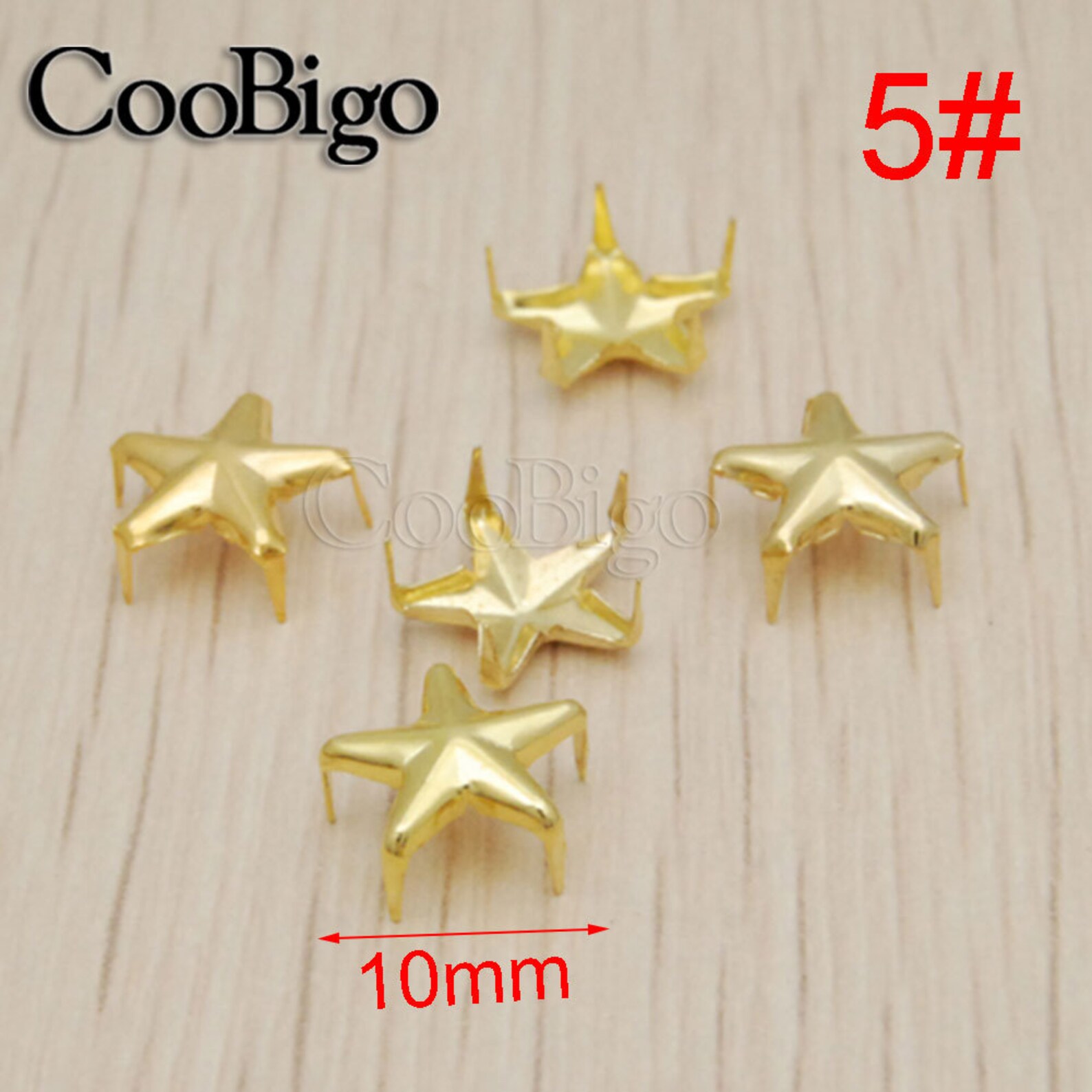 Star Shape Rivets Spike Studs 5 Claws Star Rivets Spots - Etsy