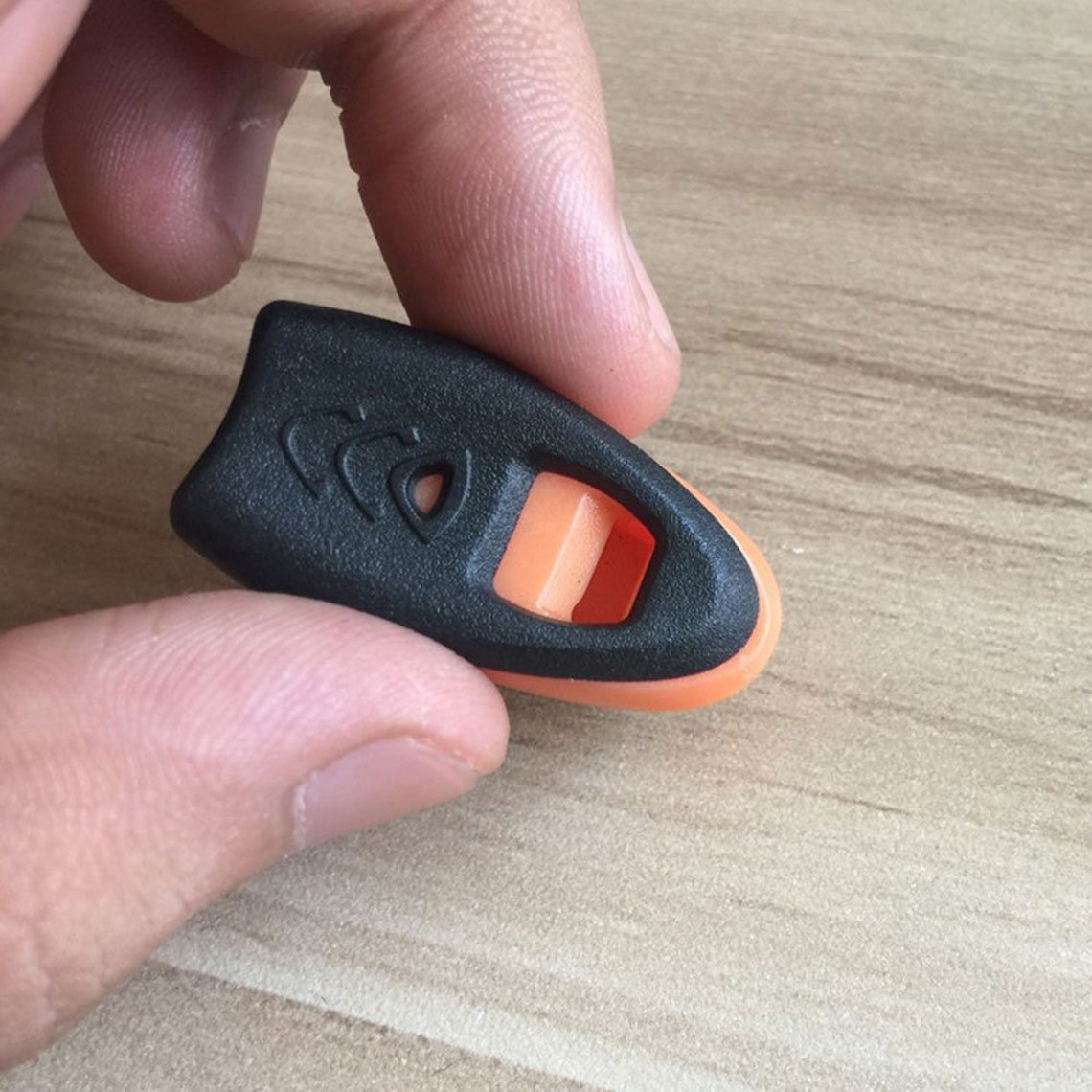 Emergency Whistle Orange Zipper Pull Cord Ends Lock for Etsy