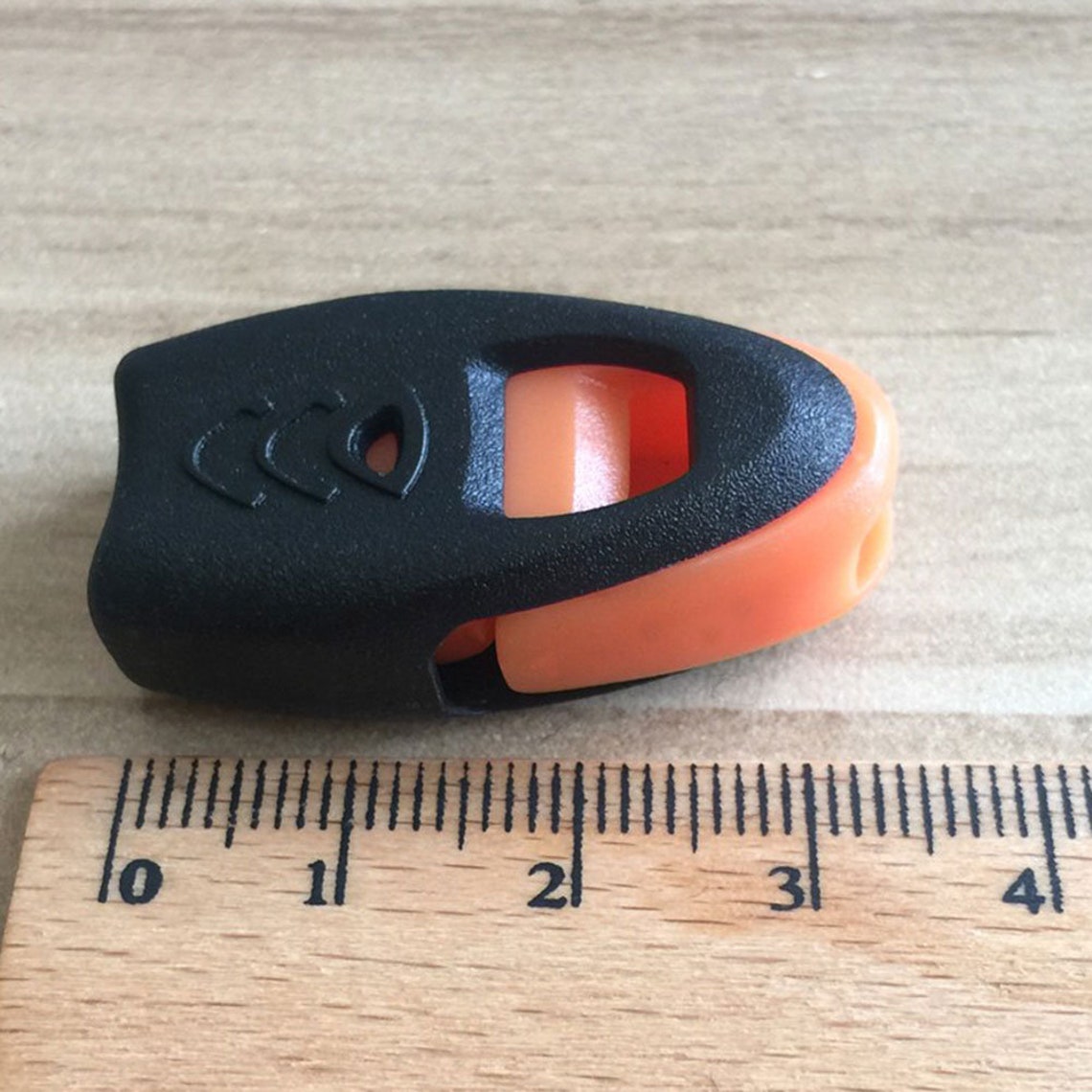 Emergency Whistle Orange Zipper Pull Cord Ends Lock for Etsy