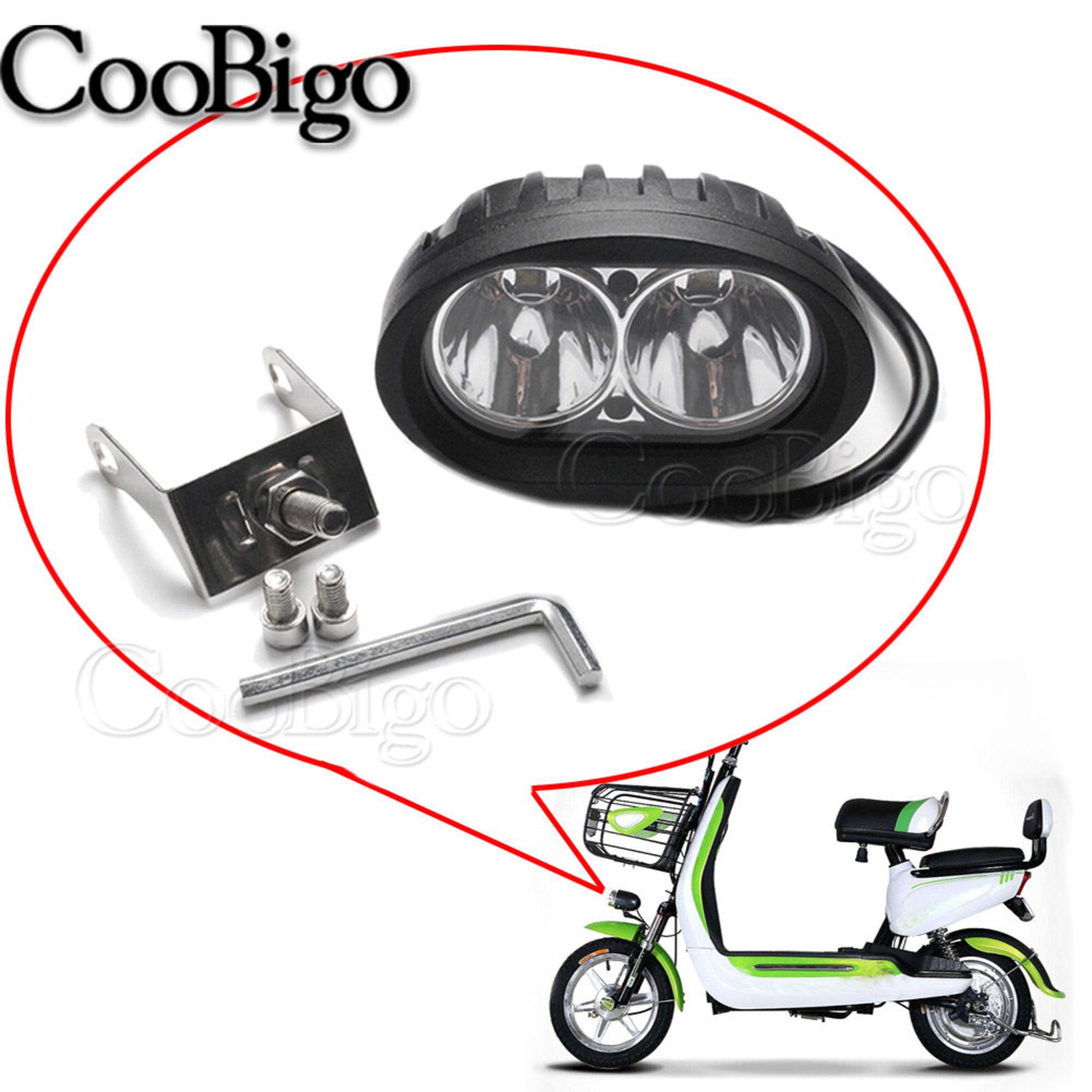 20W Oval LED Car Work Spotlight Lights for Offroad Vehicle Etsy