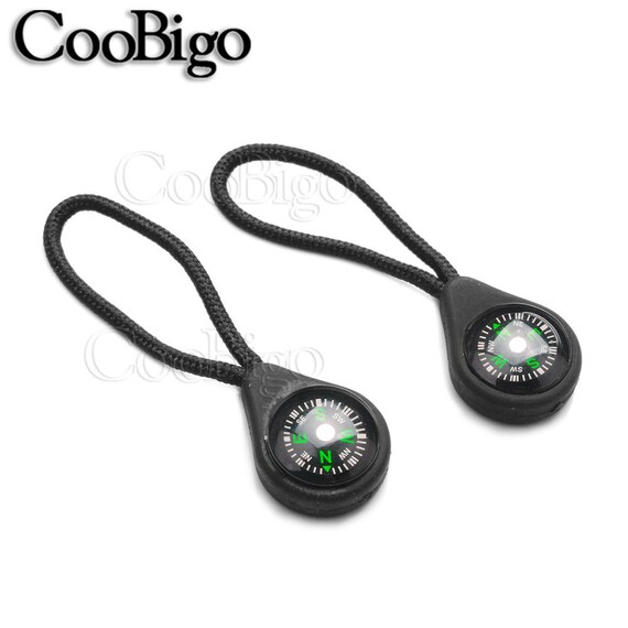 Plastic Compass Zipper Pull With Strap for Backpack Bag Zipper Etsy
