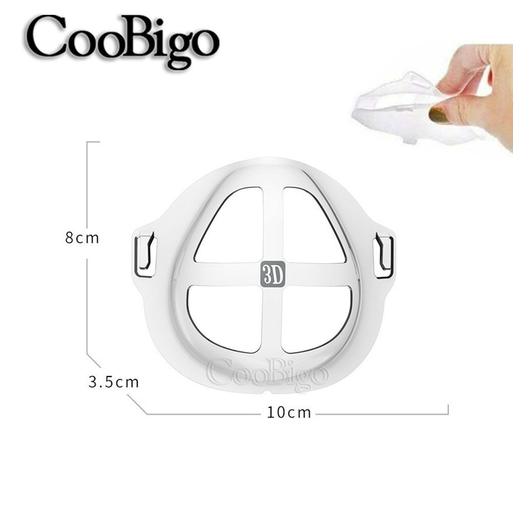 3D Face Mask Inner Support Frame Silicone Mouth Mask Bracket Washable ...