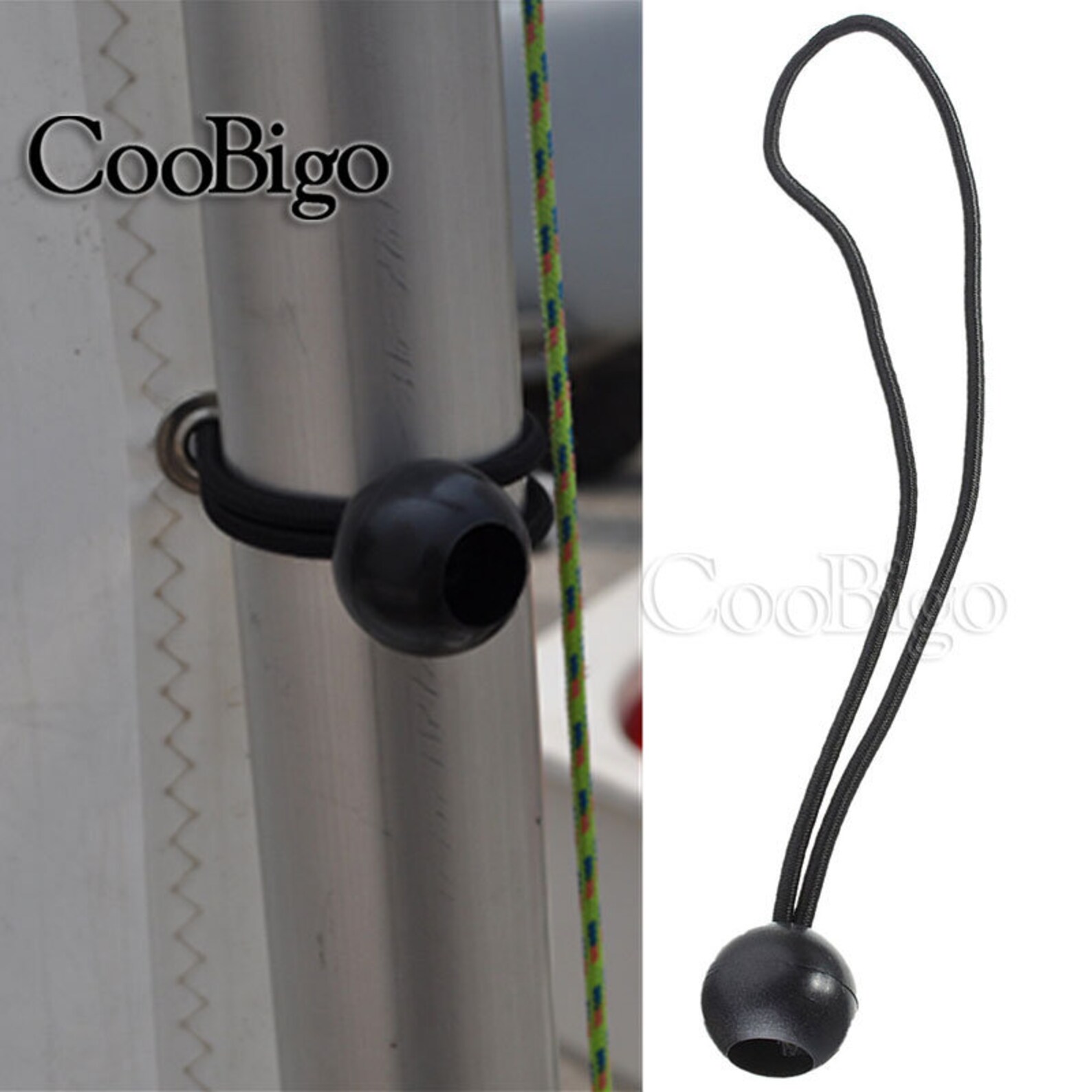 Cord ends Elastic Rope Bungee Cord Ball Blue Poly Tarp Canvas Etsy