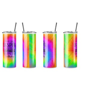 Tie Dye Sarcastic Digital Tumbler Design | Sublimation Design Download 20oz skinny tumbler template sublimation image Design - PNG 2023