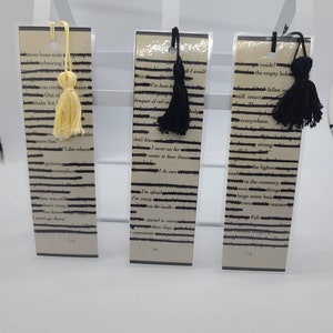 Found Poem Bookmark