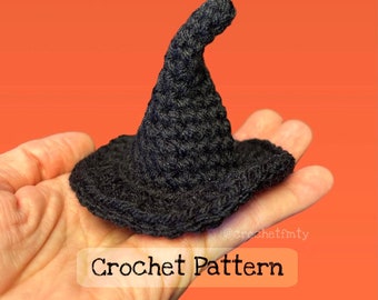 Witch Hat, Digital Crochet Pattern Only