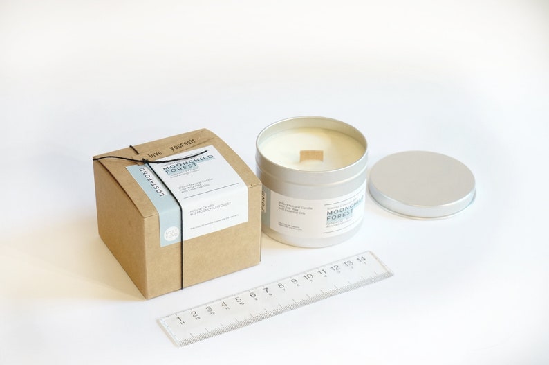 Lemon & Rosemary Candle // Woodwick Candle. Motivation Candle. Etsy