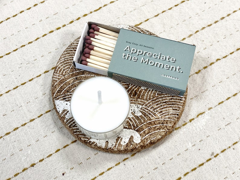 White House Burner & Wax Melt Gift Set // Natural wax melts bags. Soy wax Essential oil / New House Gift House warming Moving Gift New Home image 10