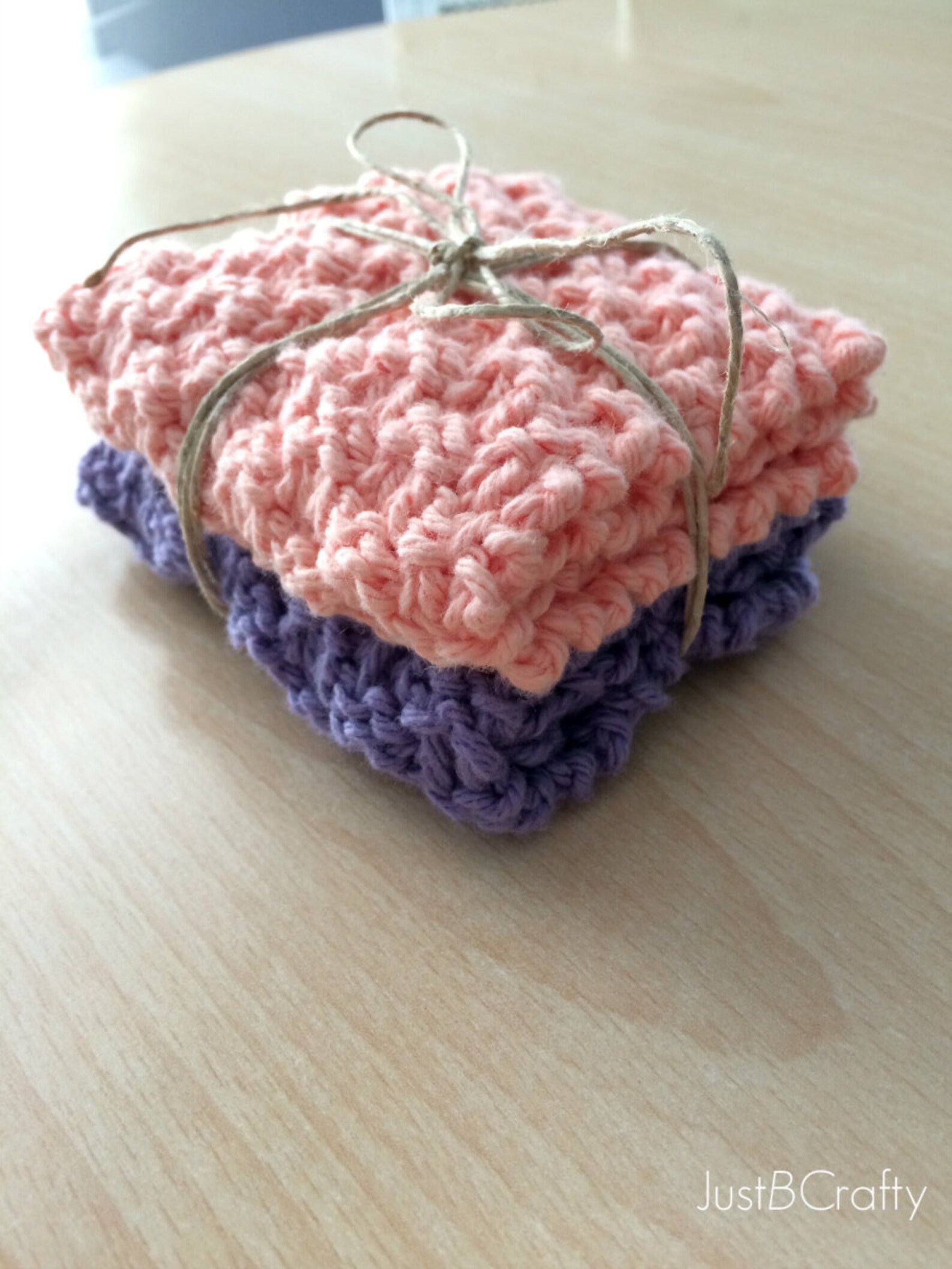 KNITTING PATTERN Textured Knit Dishcloth Pattern Printable Etsy