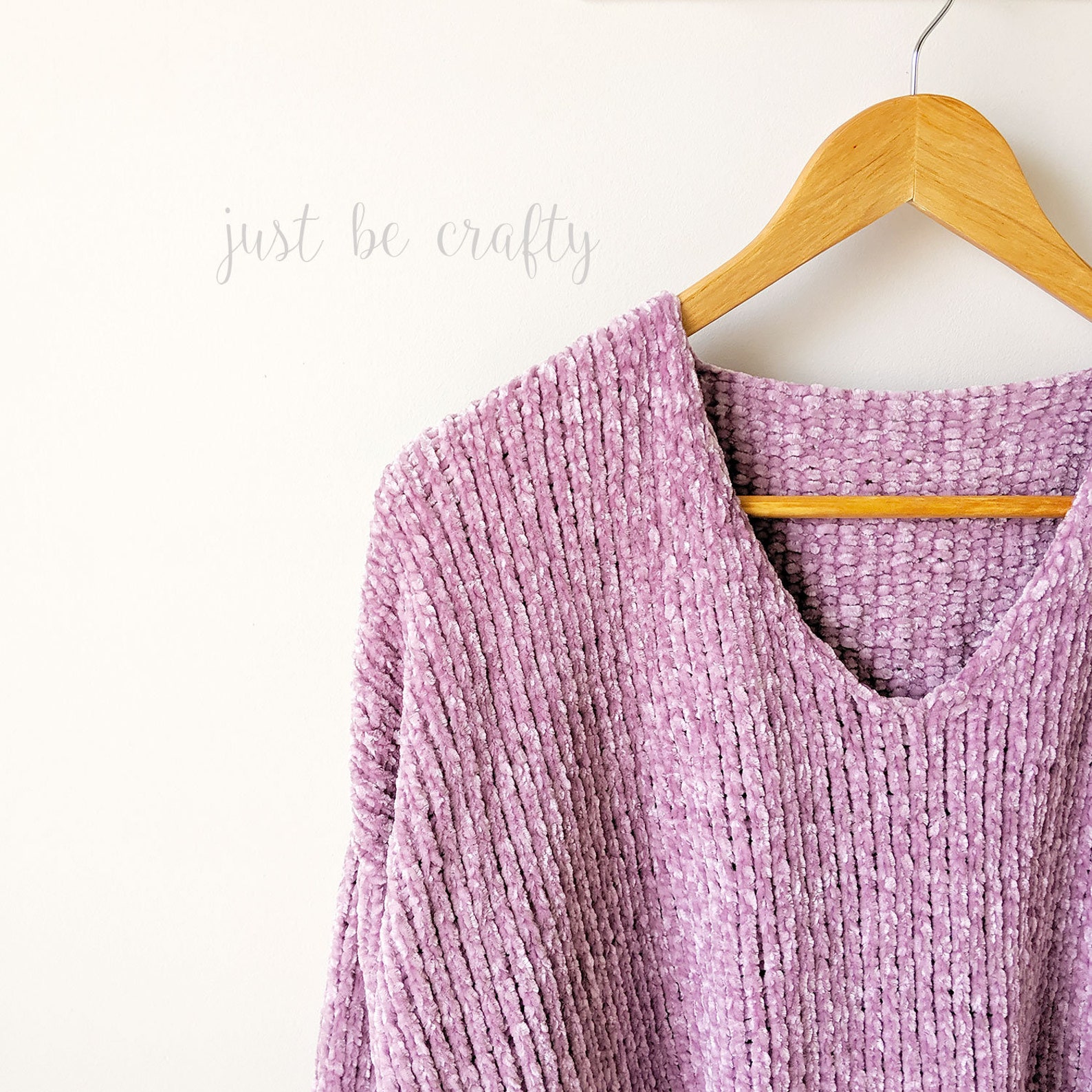 KNITTING PATTERN Velvet Slouchy V-neck Knit Sweater Pattern - Etsy