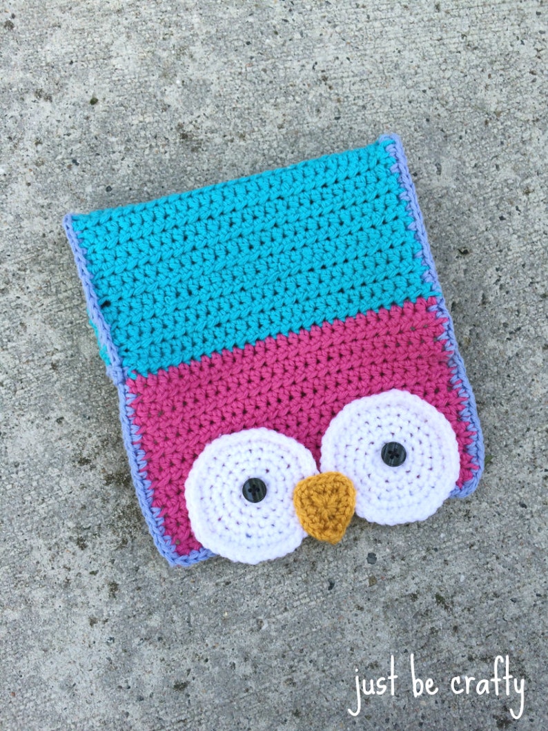 Crochet Owl 3DS XL Case Pattern PDF Download Crochet Pattern Etsy