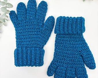 Crochet Gloves Pattern with Video Tutorial, Beginner Friendly (PDF Pattern)