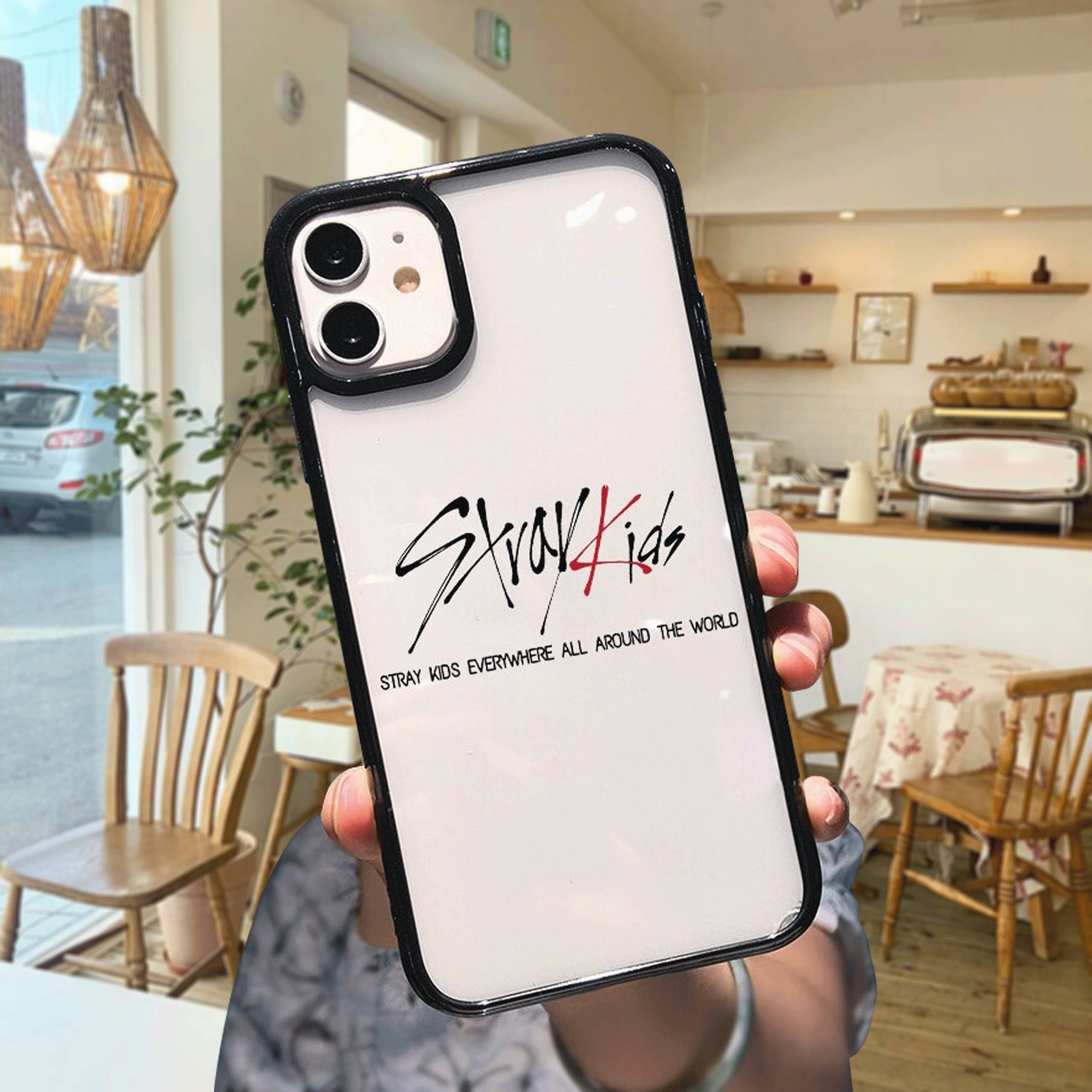 nurkorki 2 Pezzi Nero Cover per iPhone 8 iPhone 7 iPhone SE 2022