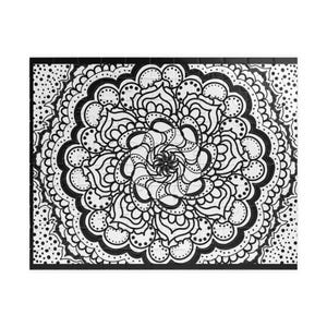 Mandala Puzzle zum Entspannen, Erwachsene Puzzle, Achtsamkeit Aktivität, Geschenk zum Stressabbau, Meditation Dekoration, Familien Spiele Nacht