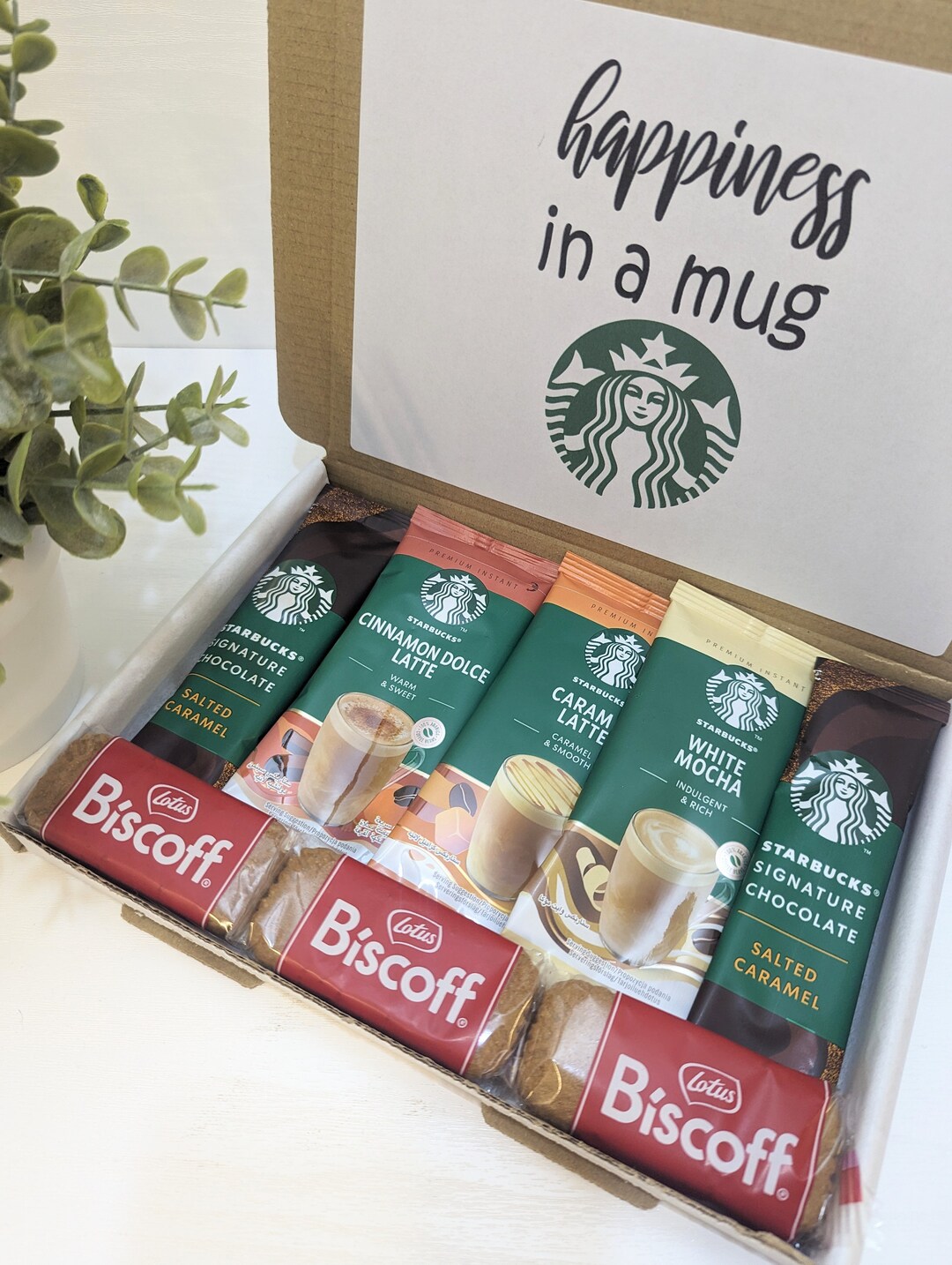 Starbucks Treat Box, Starbucks, Coffee Box, Coffee Treat Box, Hug in a