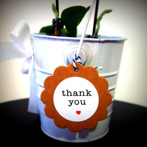 Thank You Sticker, Labels, Wedding Favour Thank you Stickers, Envelope Seals 30mm in diameter image 3