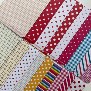 Masking Sticker Set - 27 sheets - Mixed colours & patterns - Pre-cut circles and strips