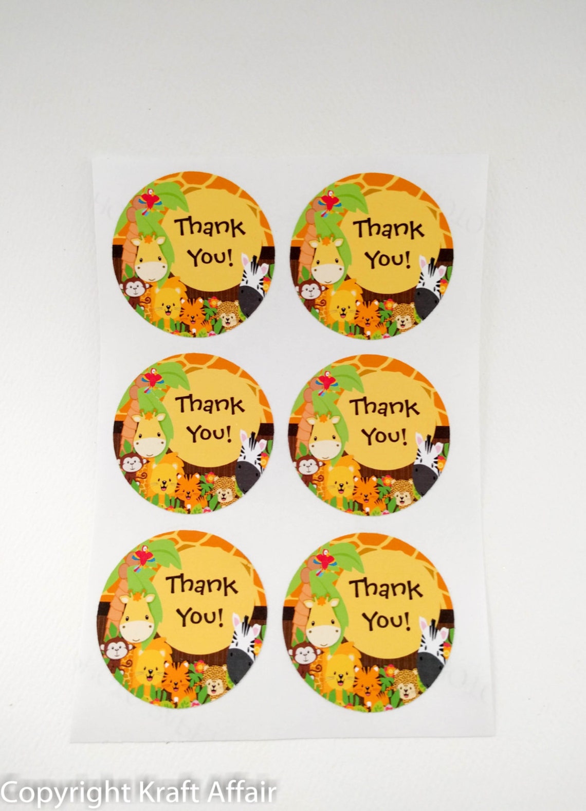 Thank You Stickers Babyshower Birthday Favours Envelope - Etsy