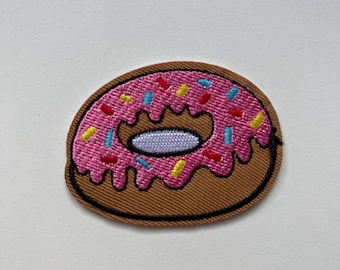 Donut / Donut bordado aplique ferro em patch