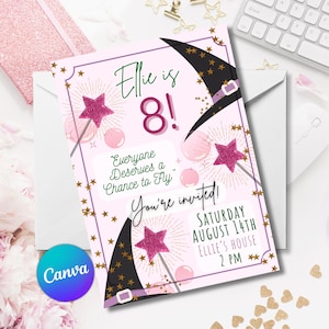 Editable Wicked Party Invitation Template