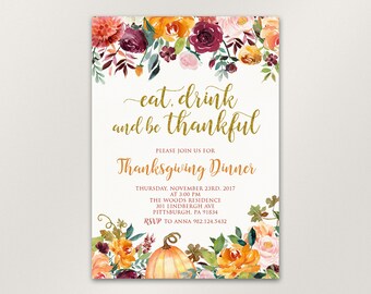 thanksgiving invitation thanksgiving dinner