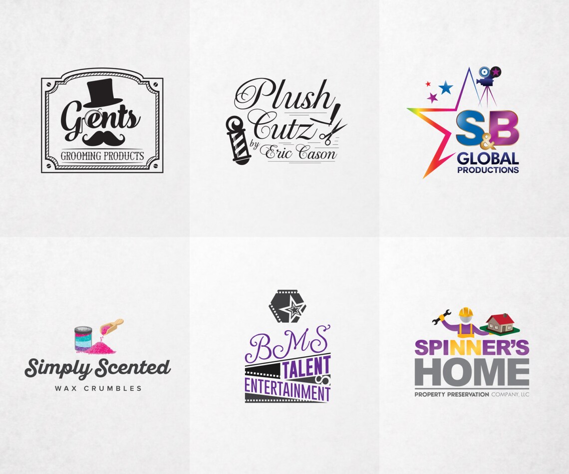 Custom Logo Design Small Business Logo Branding Identity | Etsy