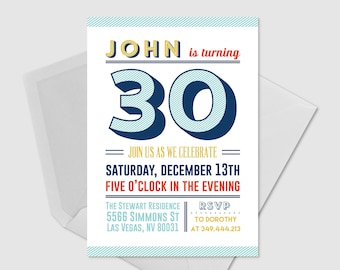 21o 30 40 40 50o 60o invitación de cumpleaños para los hombres, invitación moderna, invitaciones de cumpleaños para adultos, invitación de los hombres, imprimible