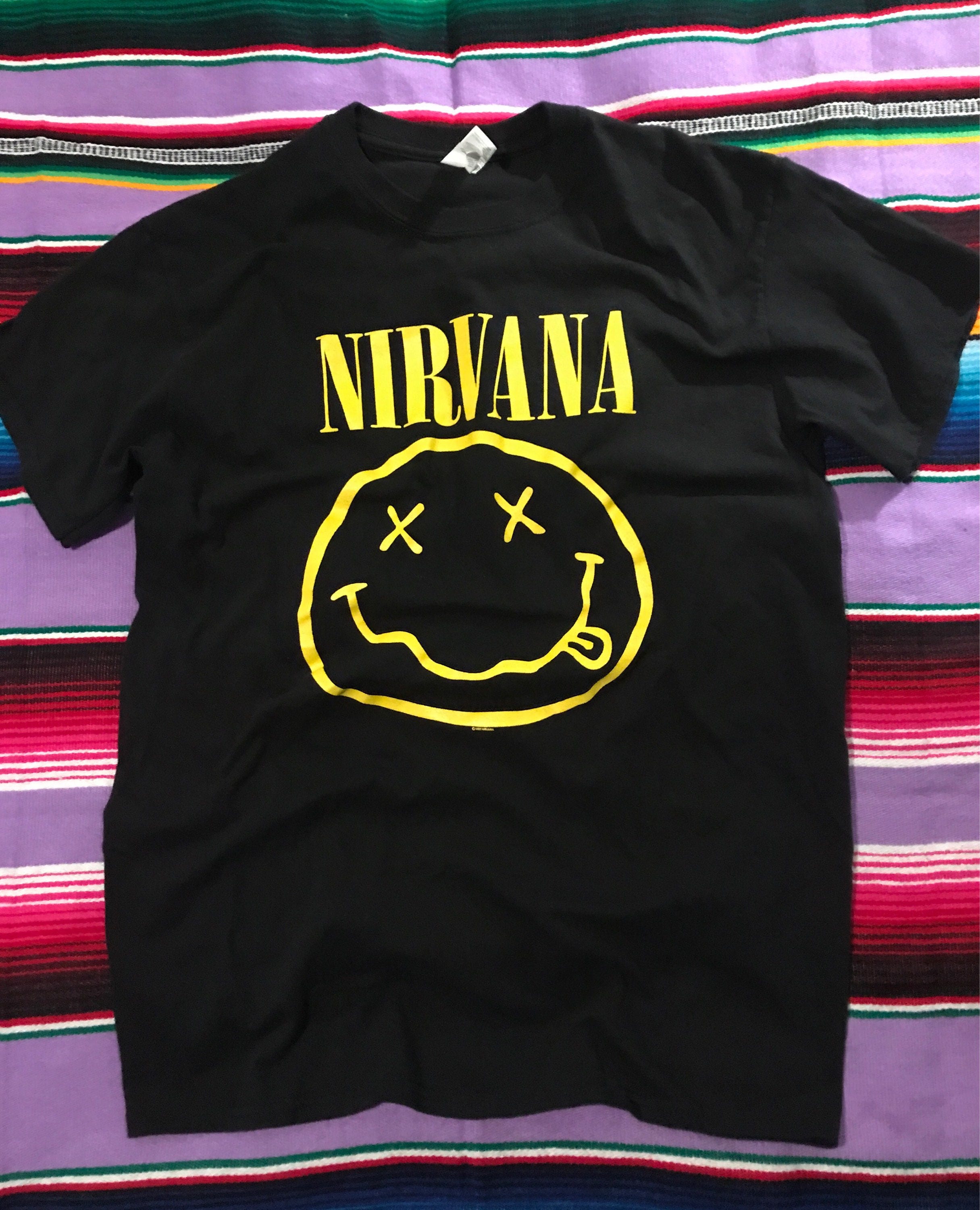 nirvana band shirt