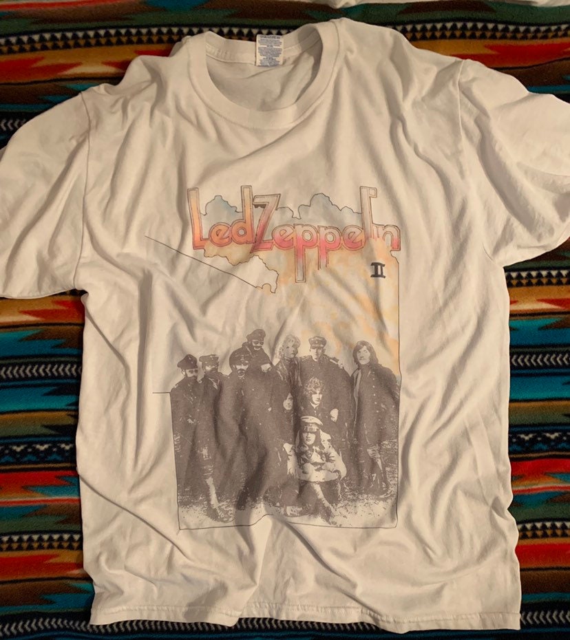 Old school Led Zeppelin band shirt | Etsy