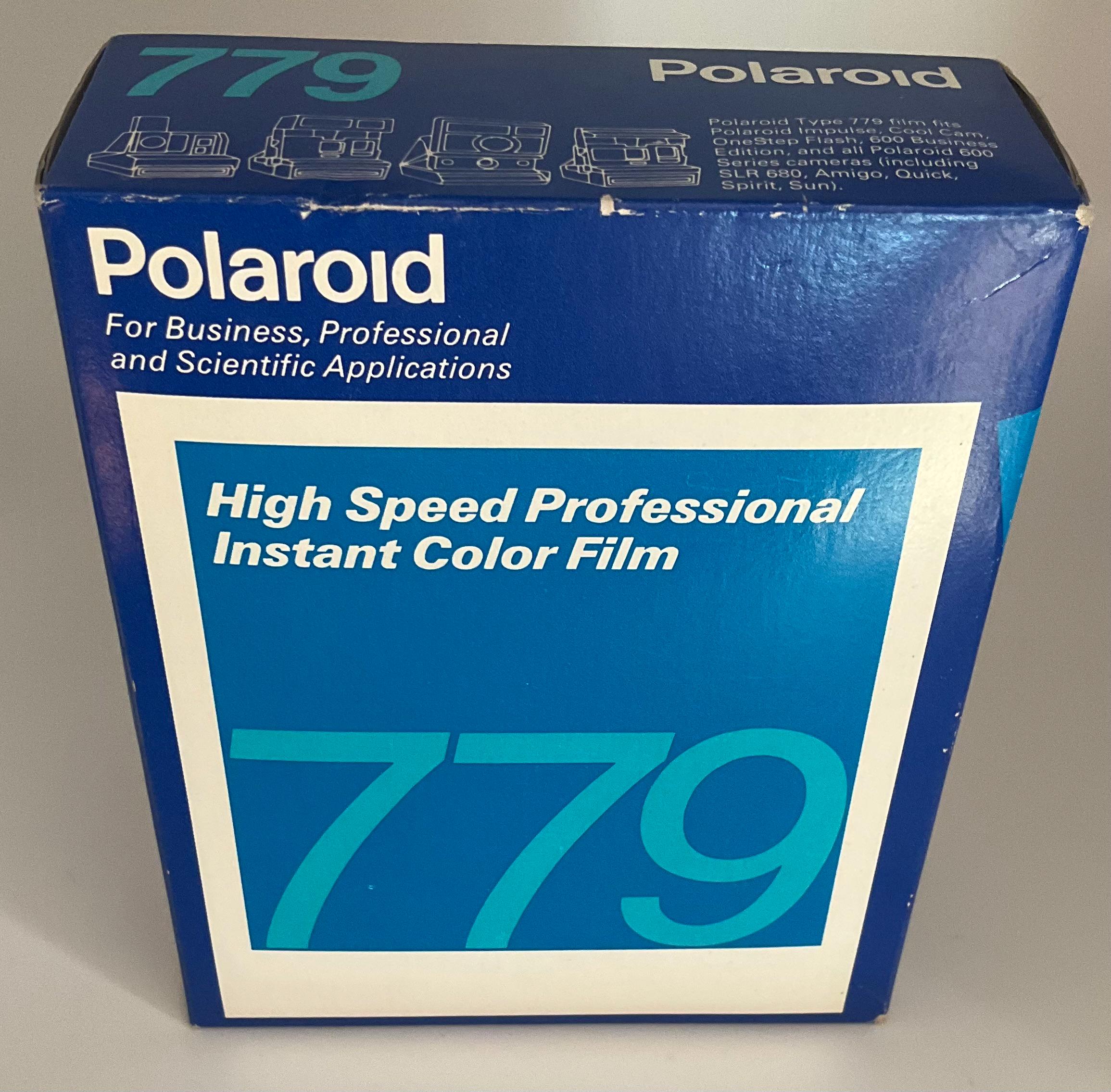 Expired Polaroid Film Polaroid 779 Instant Color Film, Unopened