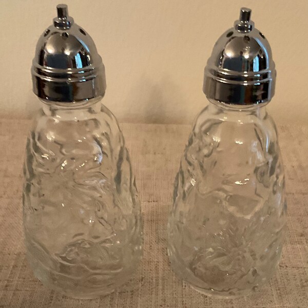 Princess House Salt and Pepper Shakers Etsy