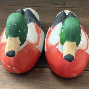 Pair of Mallard Duck Figurines