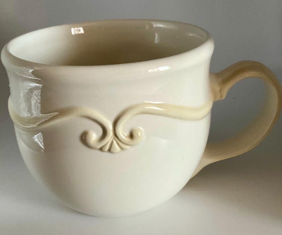 Princess House Pavillion Soup, Capuccino Mug, Large Handled Mug - Etsy