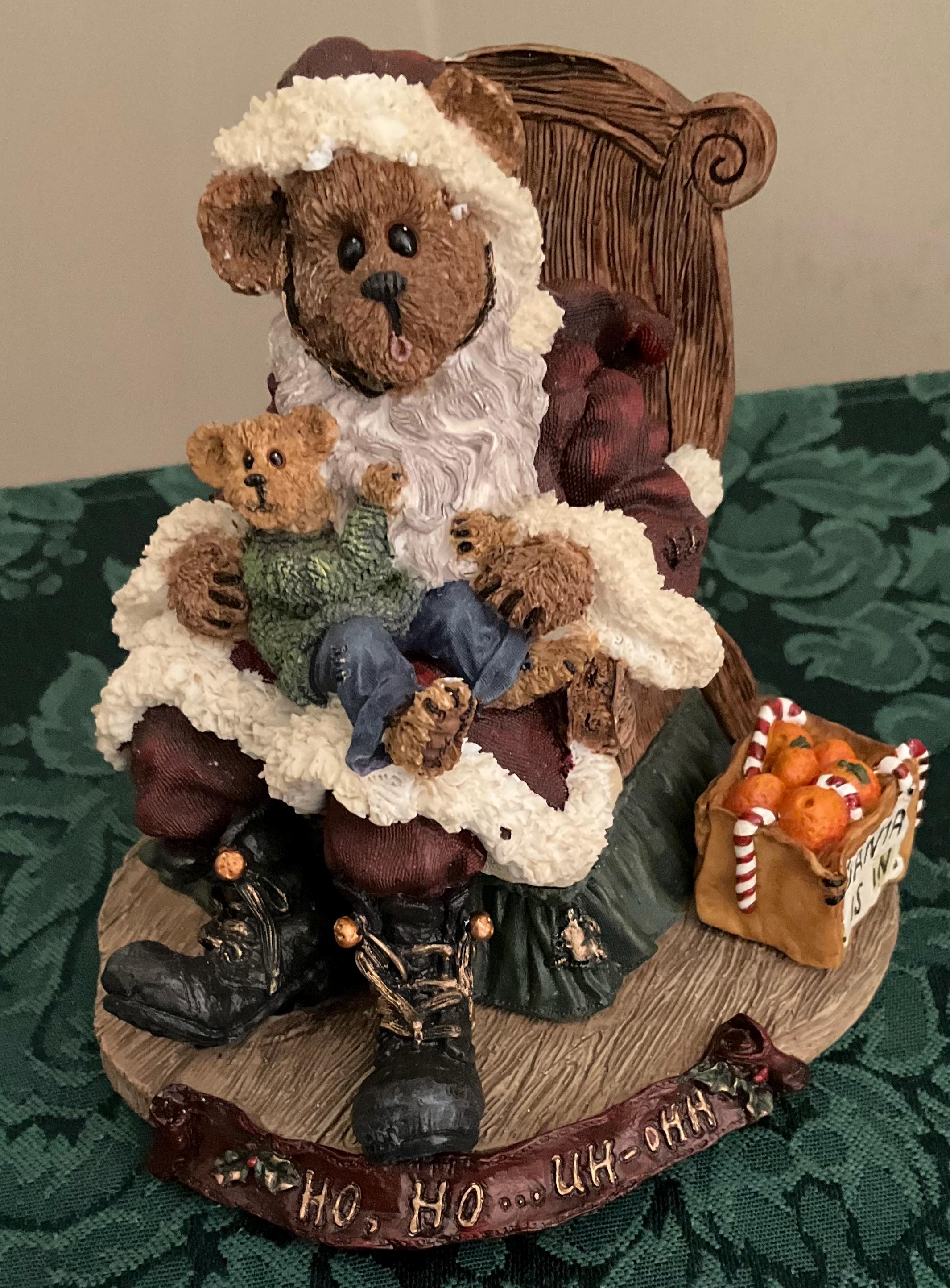 Danbury Mint Boyds Bears Merry Christmas Music Box