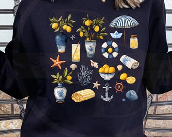 Positano Lemon T-shirt | Amalfi Coast Italian Lemons T-shirt | Limoncello Shirt | Capri Italy Shirt | Italian Lemons Shirt | Italy Trip Tee