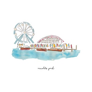 Arnolds Park Print
