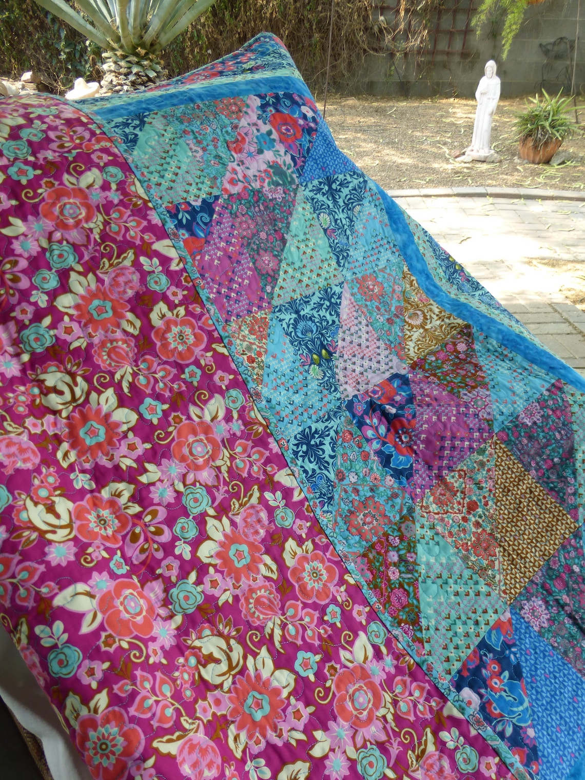 New Amy Butler Soul Mate quilt. These beautiful Etsy