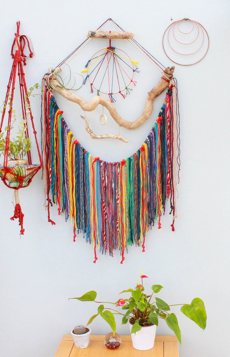 Extra Large Wall Hanging Extra Large Yarn Wall Hanging Macrame Etsy